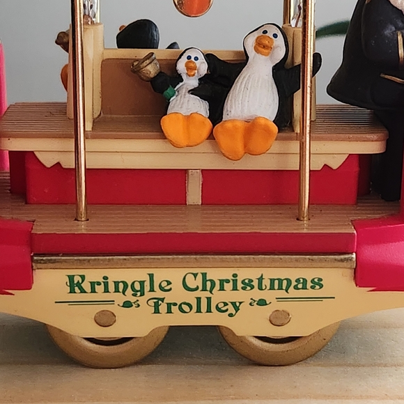Hallmark Keepsake Ornament Kringle Trolley Light 1994 - Picture 5 of 14